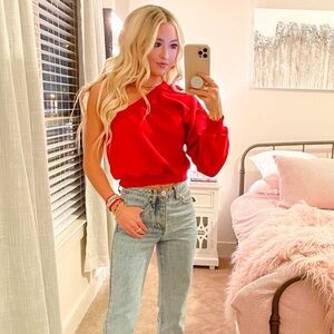 One Sleeve Sweatshirt